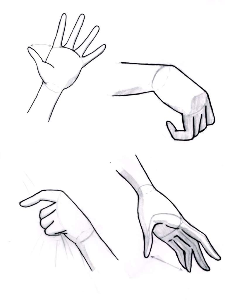Руки для рисования аниме