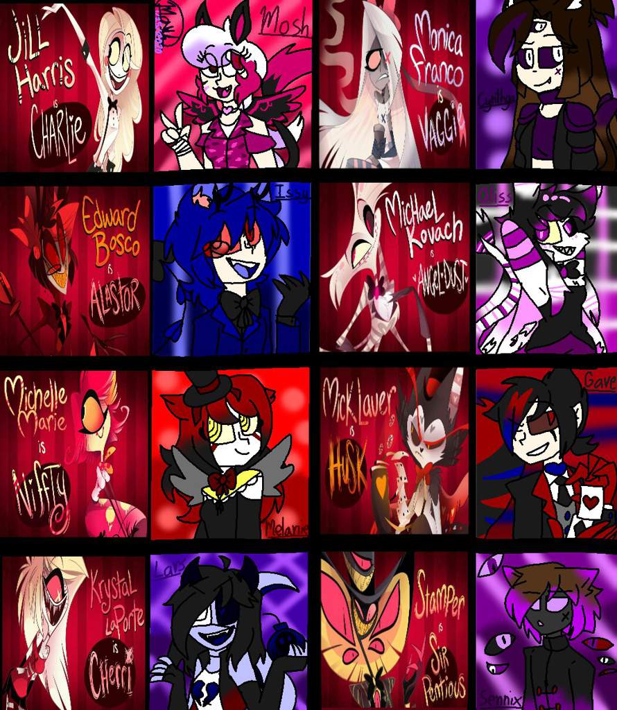 What if my friends and I are acting like the Hazbin hotel characters ...