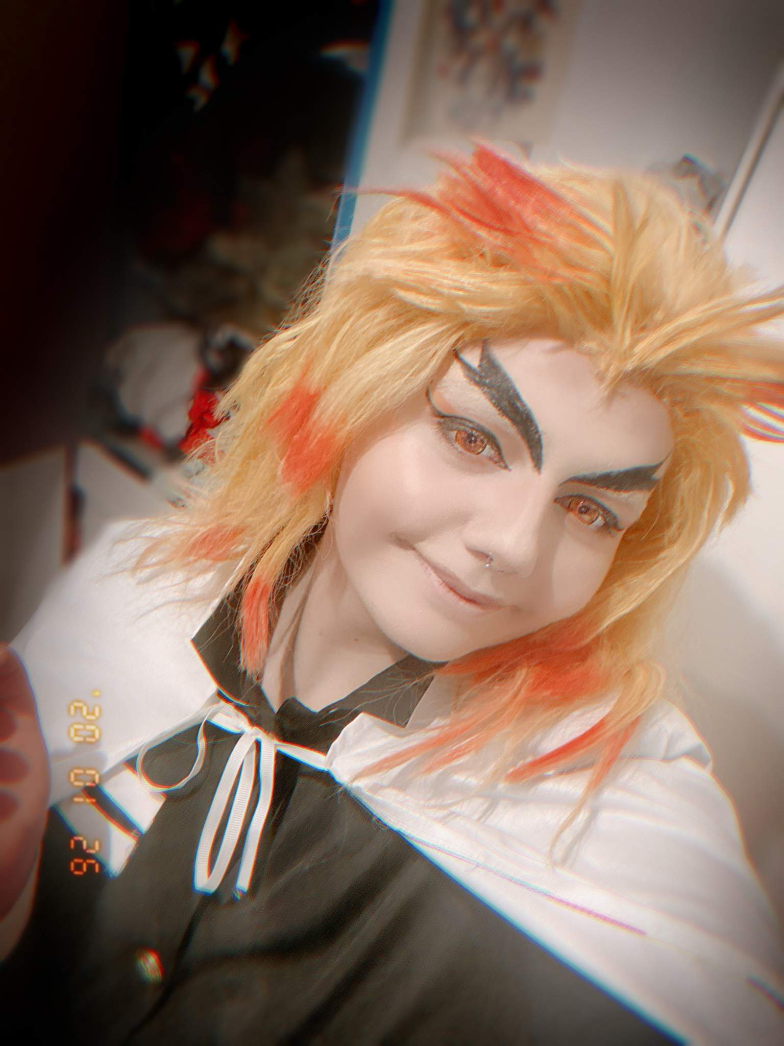 Rengoku Kyoujurou cosplay (full outfit ) | Demon Slayer: Kimetsu No ...