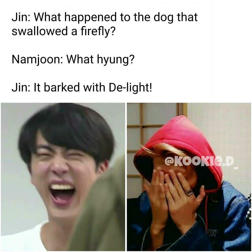 Jins Dad Jokes | ARMY MEMES Amino