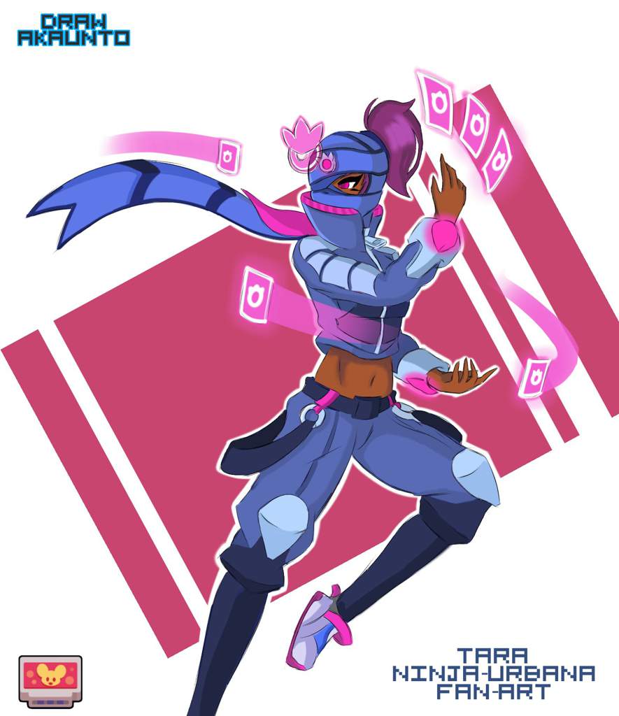 FanArt de Tara (aspecto de ninja urbana) | Brawl Stars | ES Amino