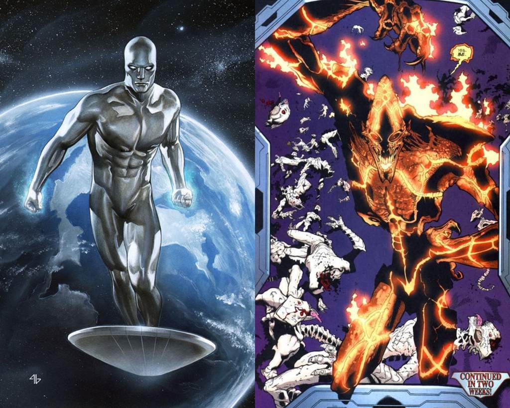 Silver Surfer vs Martian Manhunter | Battle Arena Amino Amino