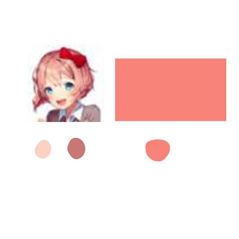 Sayori and her hair color. | Doki Doki Literature Club! Amino