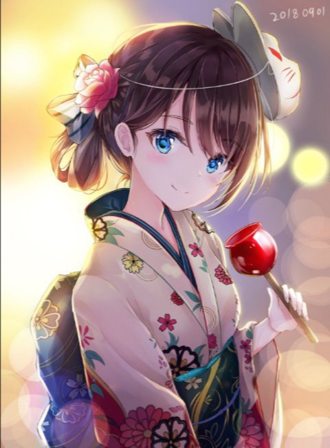 Kawaii anime girls with kimono | Anime Amino