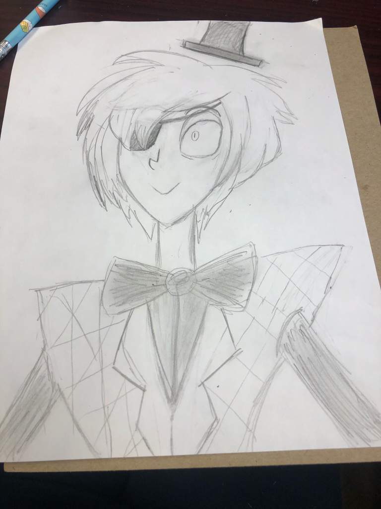 alastor hazbin hotel bill cipher