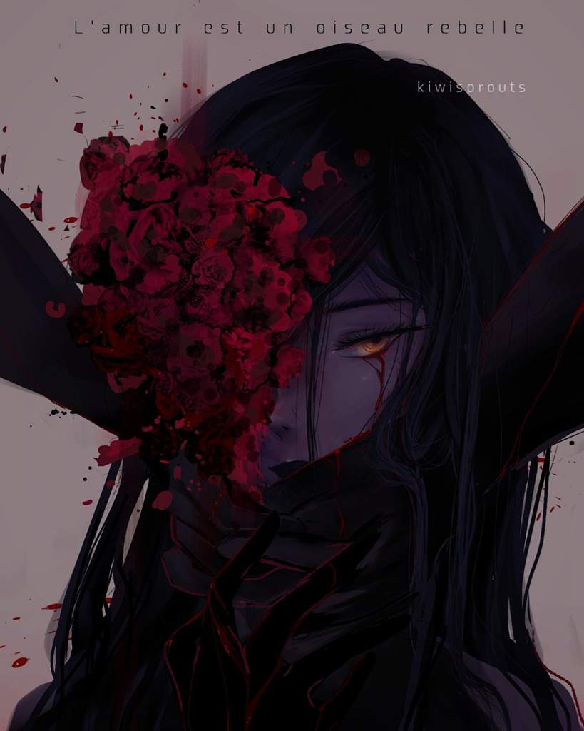 Tears of blood | Beginner Artist Amino