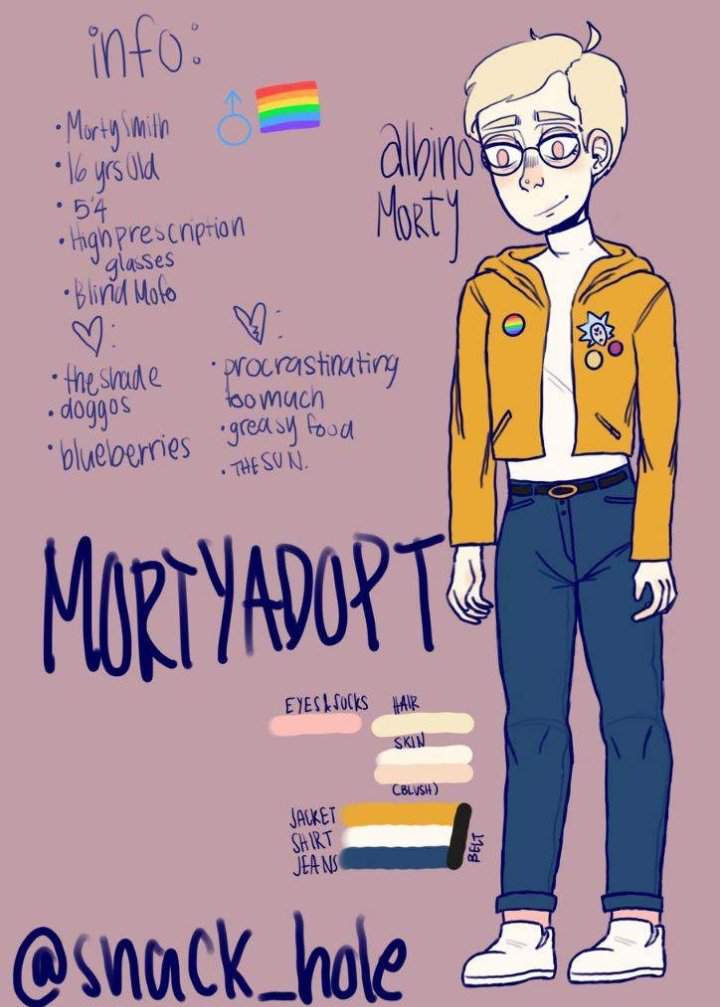 Adoption of Albino morty | Rick And Morty Amino