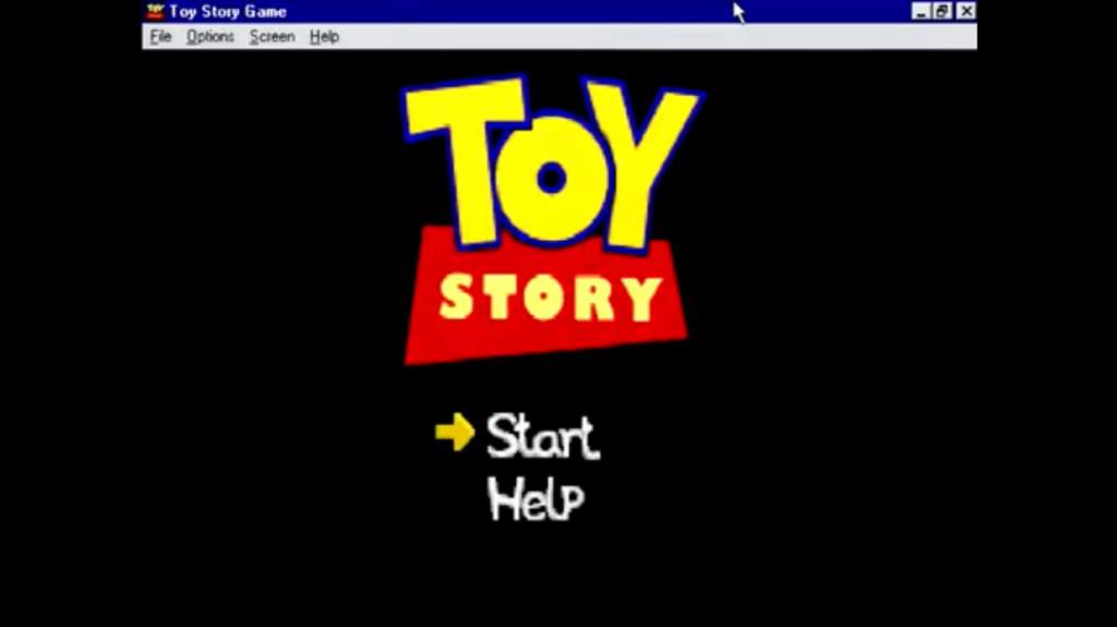 original toy story game