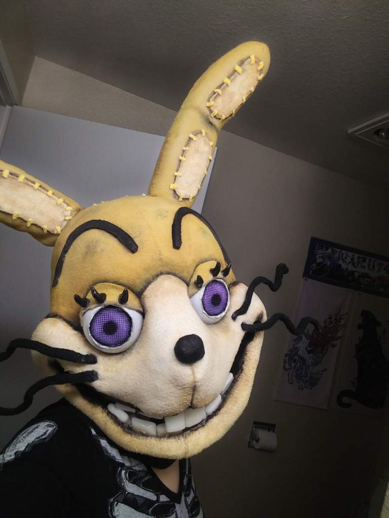 Finished Glitchtrap Cosplay Head Five Nights At Freddy S Amino