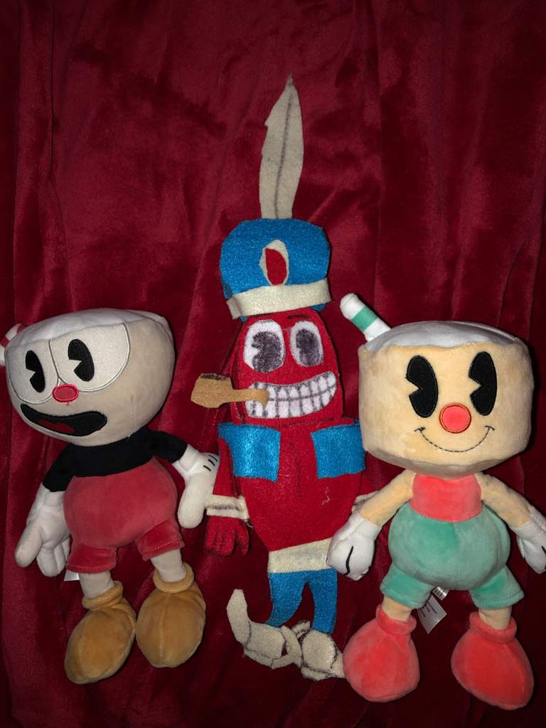 cuphead custom plush