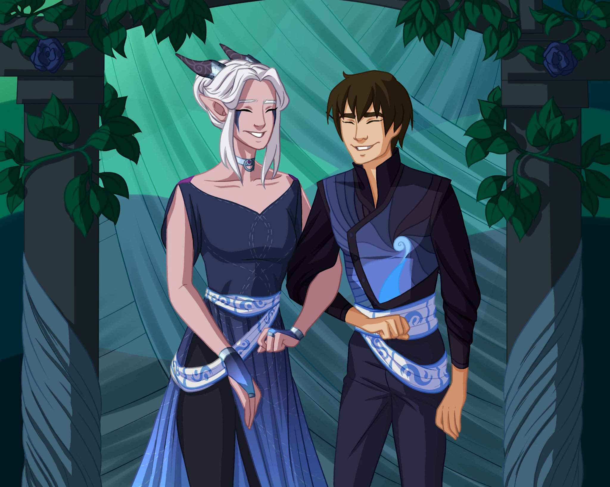 Rayllum wedding | The Dragon Prince Amino Amino