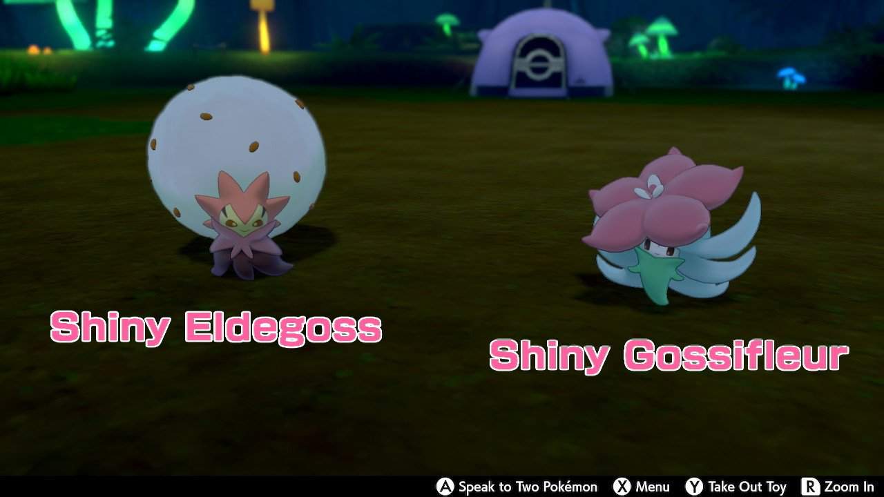 Shiny Gossifleur & Shiny Eldegoss | Pokémon Sword and Shield ™ Amino