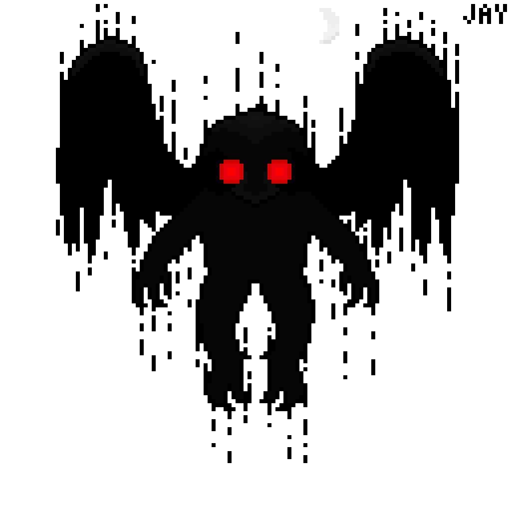 Mothman | Pixel Art Amino