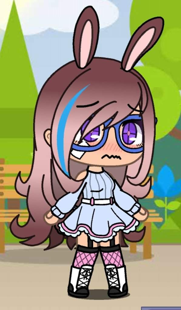 My nervous bunny ♡♡♡♡ | Gacha-Life Amino