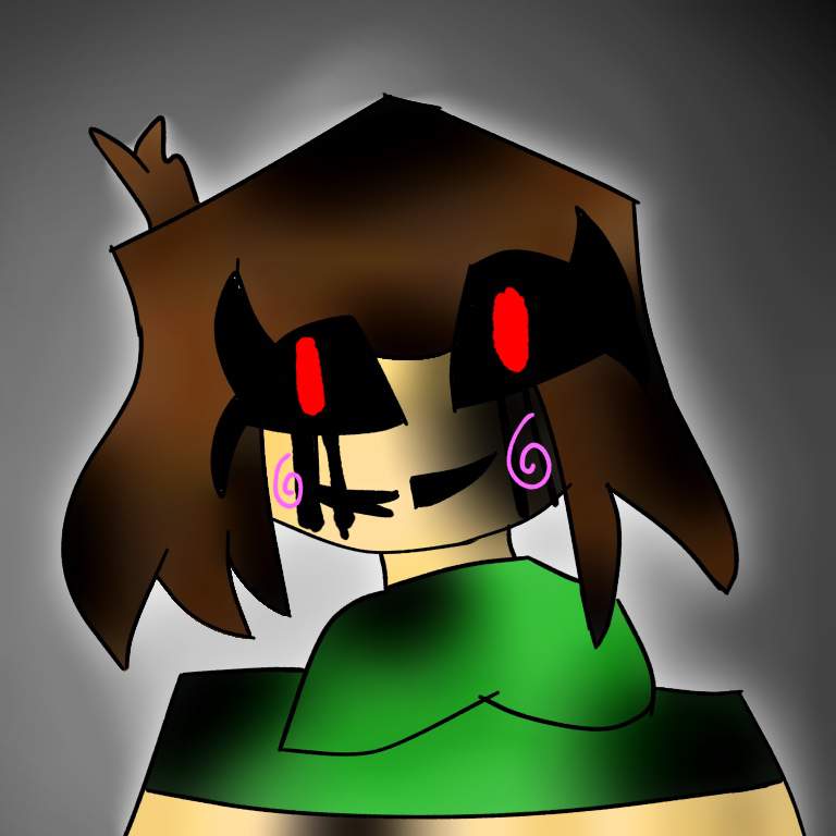 Take some evil chara | Glitchtale Amino