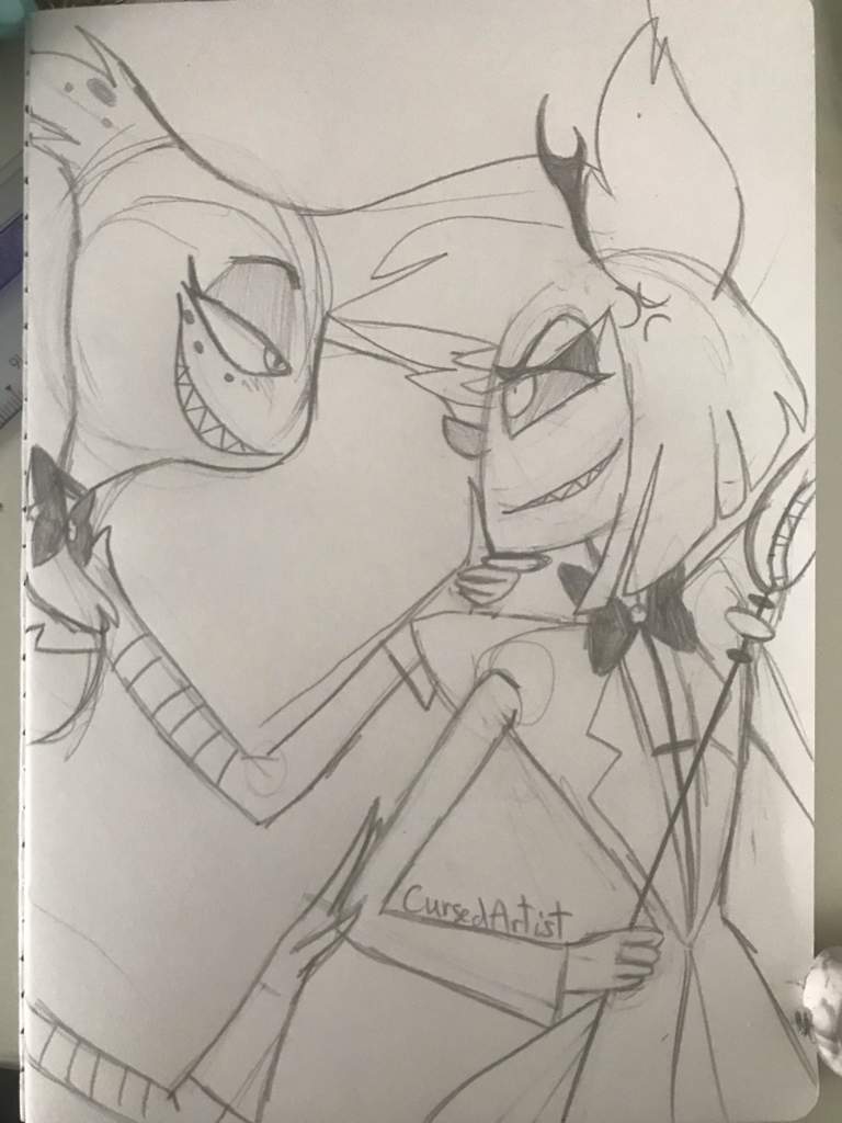 Alastor and Angel dust || Hazbin Hotel fanart | Arts And OCs Amino