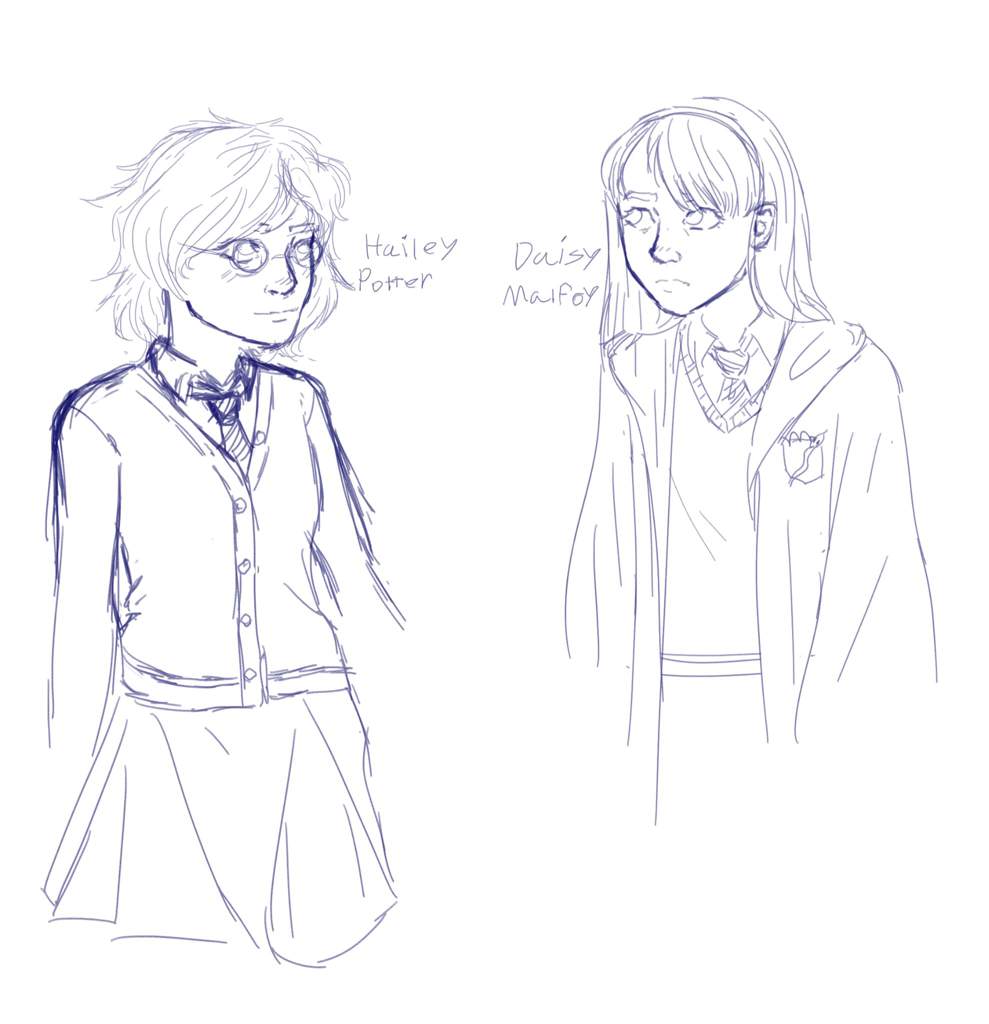 Harry And Draco Genderbend Sketches Harry Potter Amino 1916