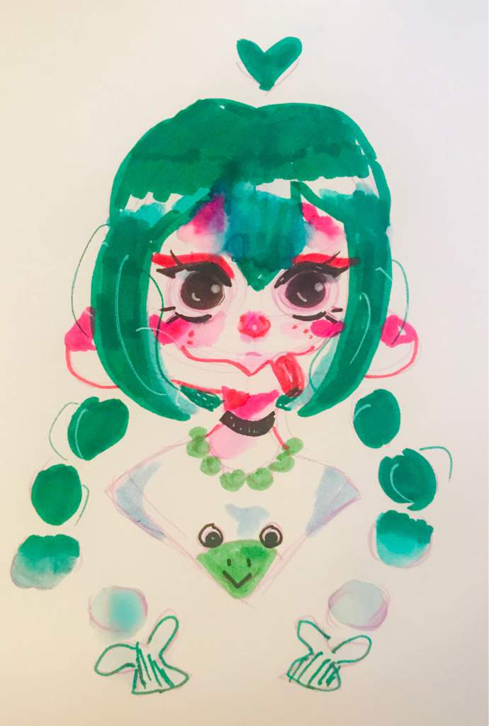 Froppy | MHA Fanart | Art Amino