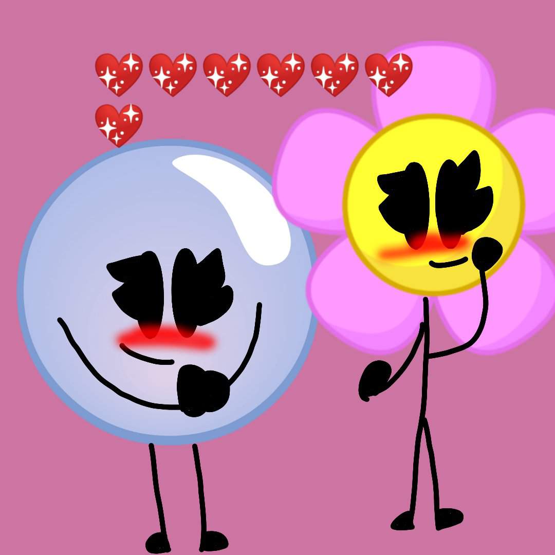 Flower and bubble | BFDI💖 Amino