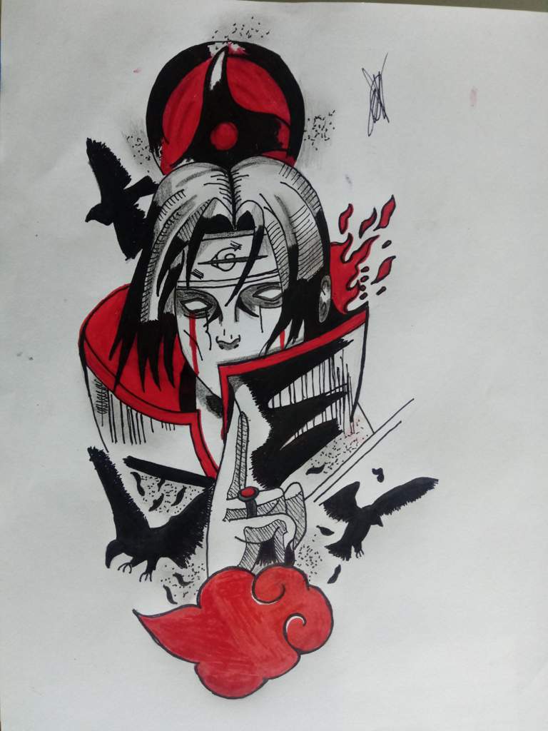 🔥💀Itachi Uchiha💀🔥 | °Desenhistas Do Amino° Amino