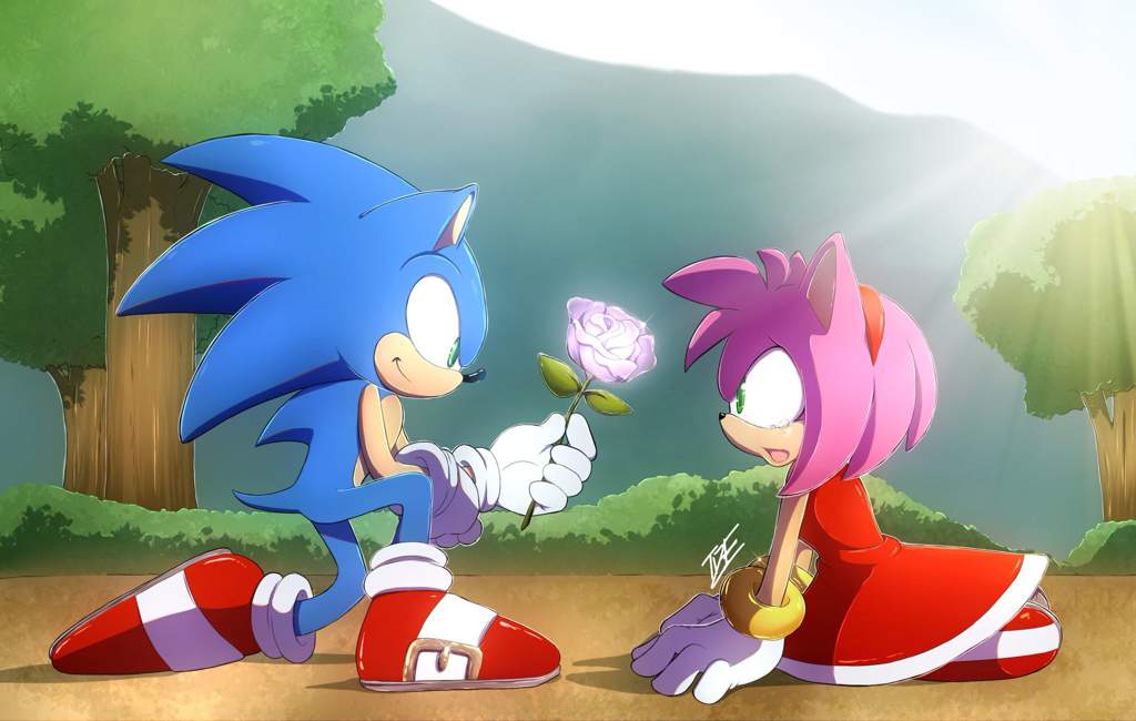 Sonamy Commission | Sonic the Hedgehog! Amino