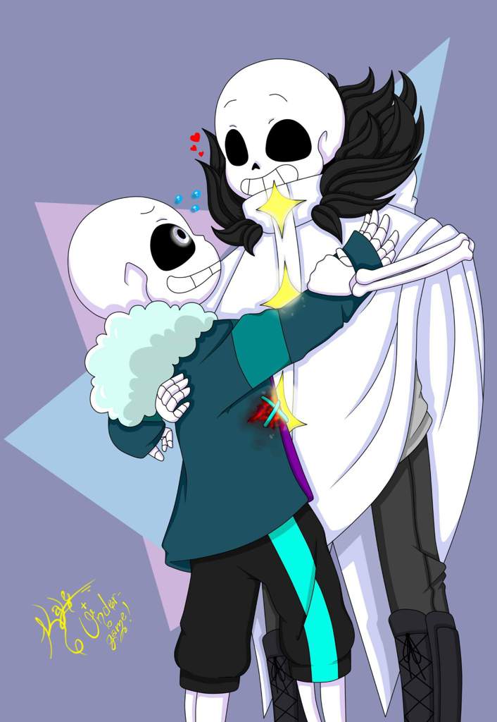 SPEEDPAINT "Lied+PaperCrane Sans" Undertale Español Amino