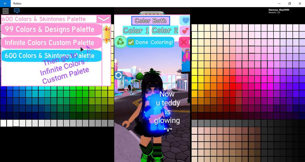 How to glow ur teddy bear 🧸😍 | Royale🎀High Amino