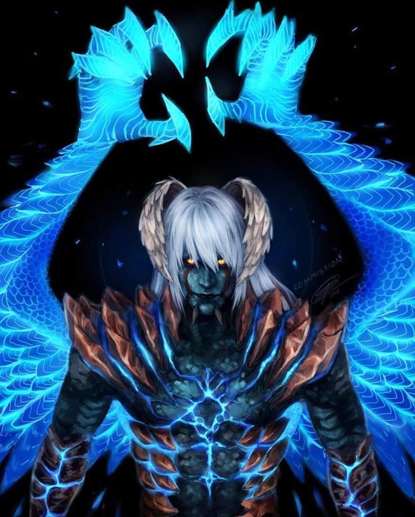 El DT (devil trigger) de Nero Sparda del DMC5 y DMC4.