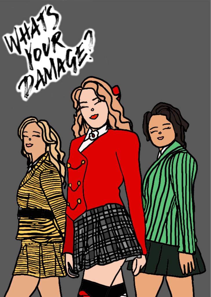 The Heathers (little drawing) | Heathers Amino