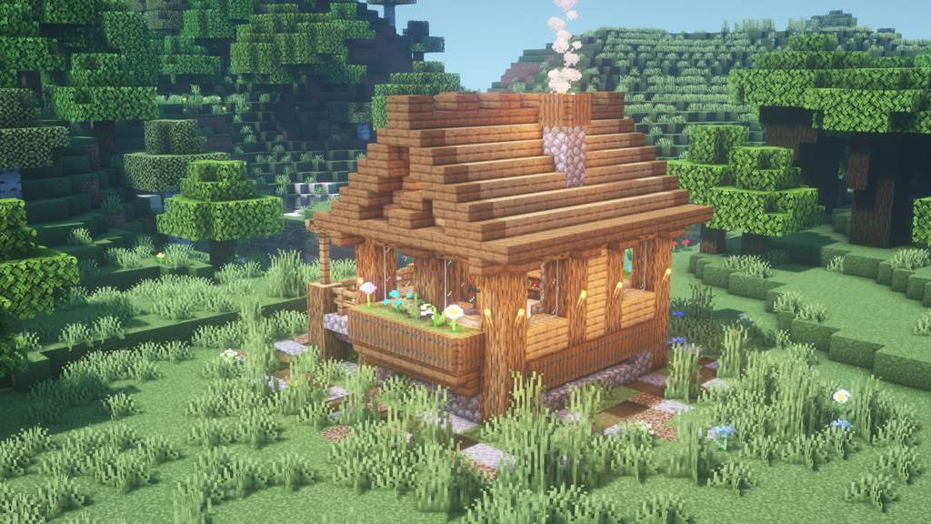 simple minecraft house