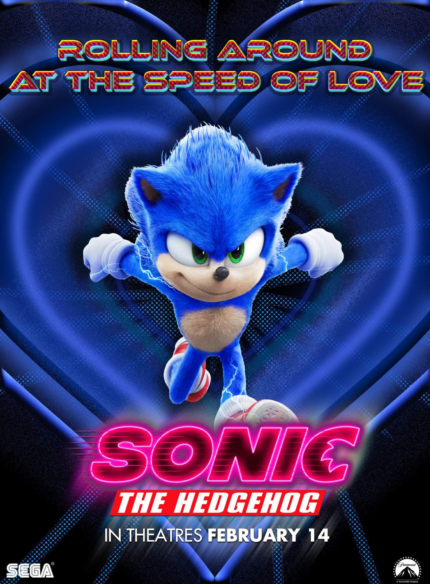 Sonic the Hedgehog Valentine's Day poster | Sonic the Hedgehog! Amino