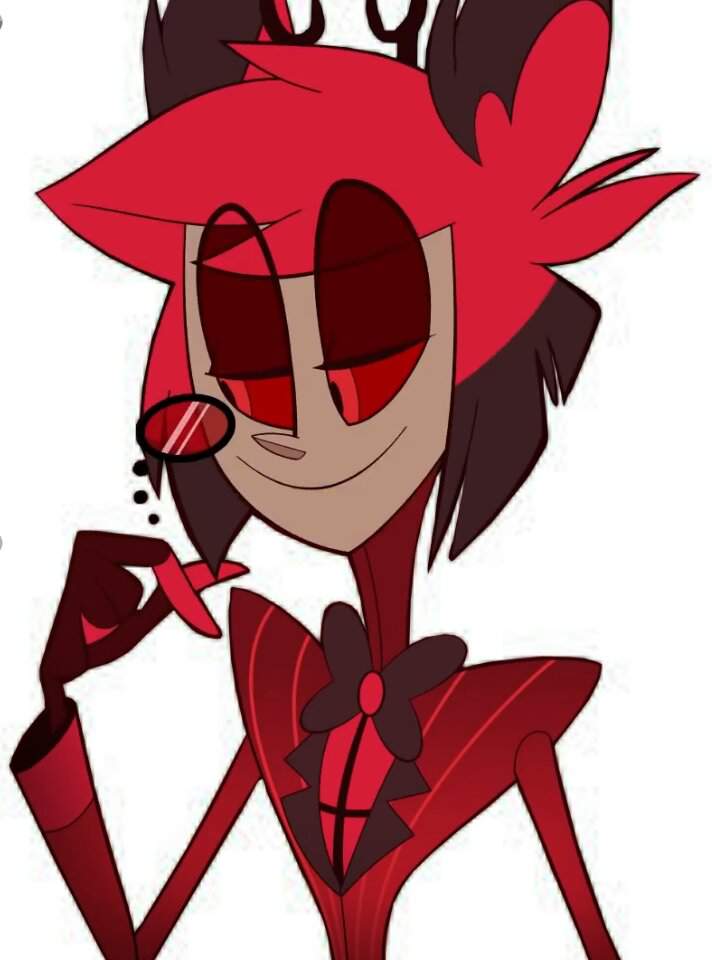 Un dibujo de Alastor 7w7 | Hazbin Hotel Amino! Español Amino