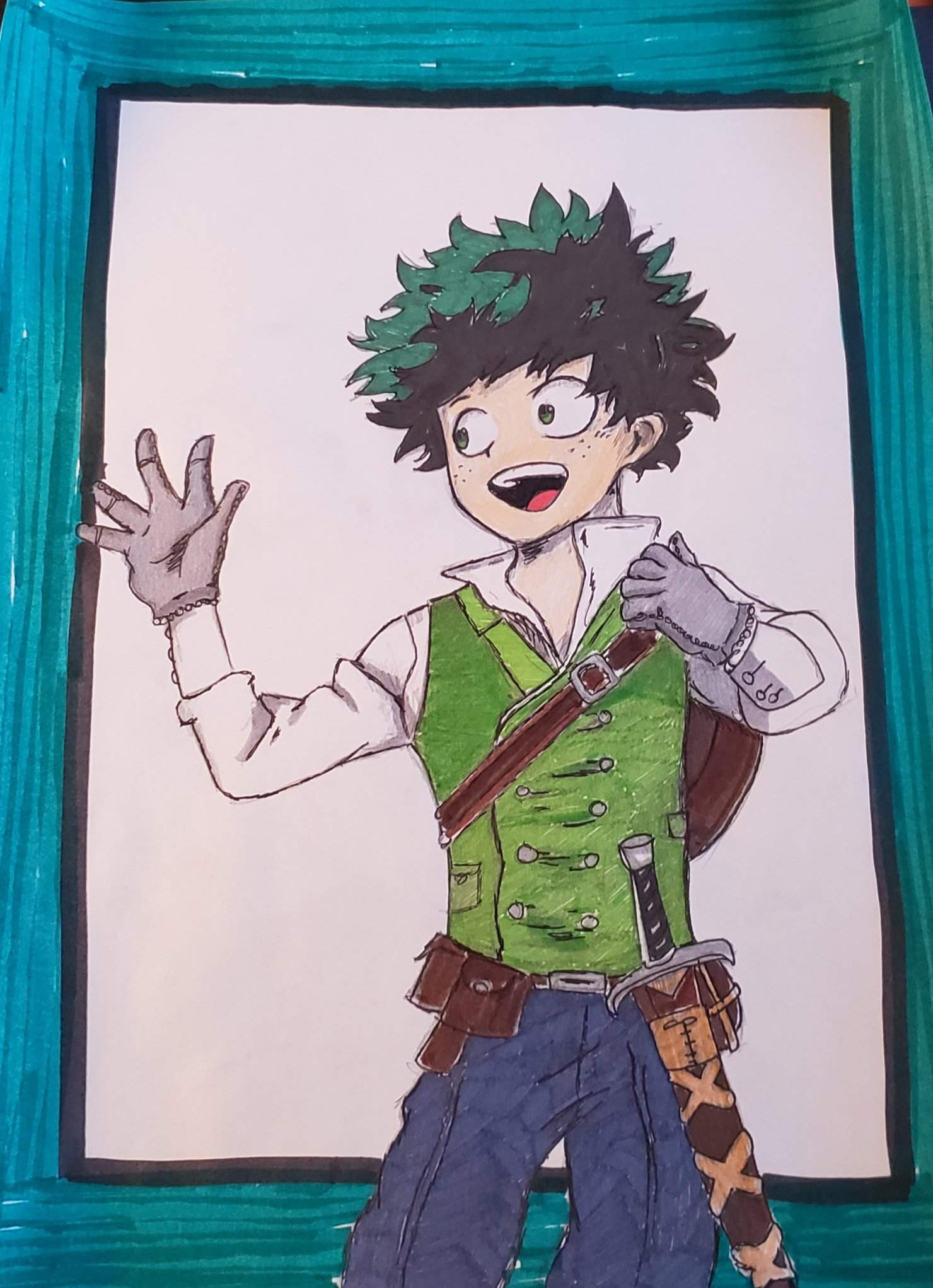 BNHA FANTASY!(COLORED) | My Hero Academia Amino