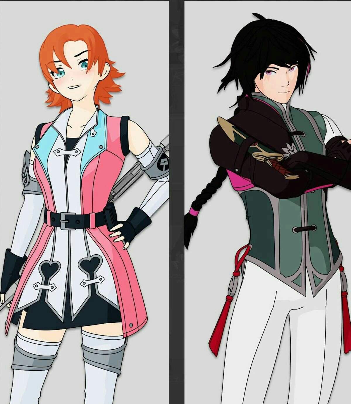 Ren x Nora daughter OC hair? | RWBY Amino