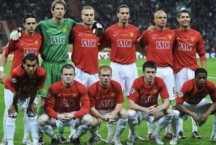 Time histórico - Man. United de 2008 | SÓ FUTEBOL™ Amino