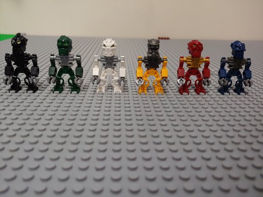 lego bionicle minifigures