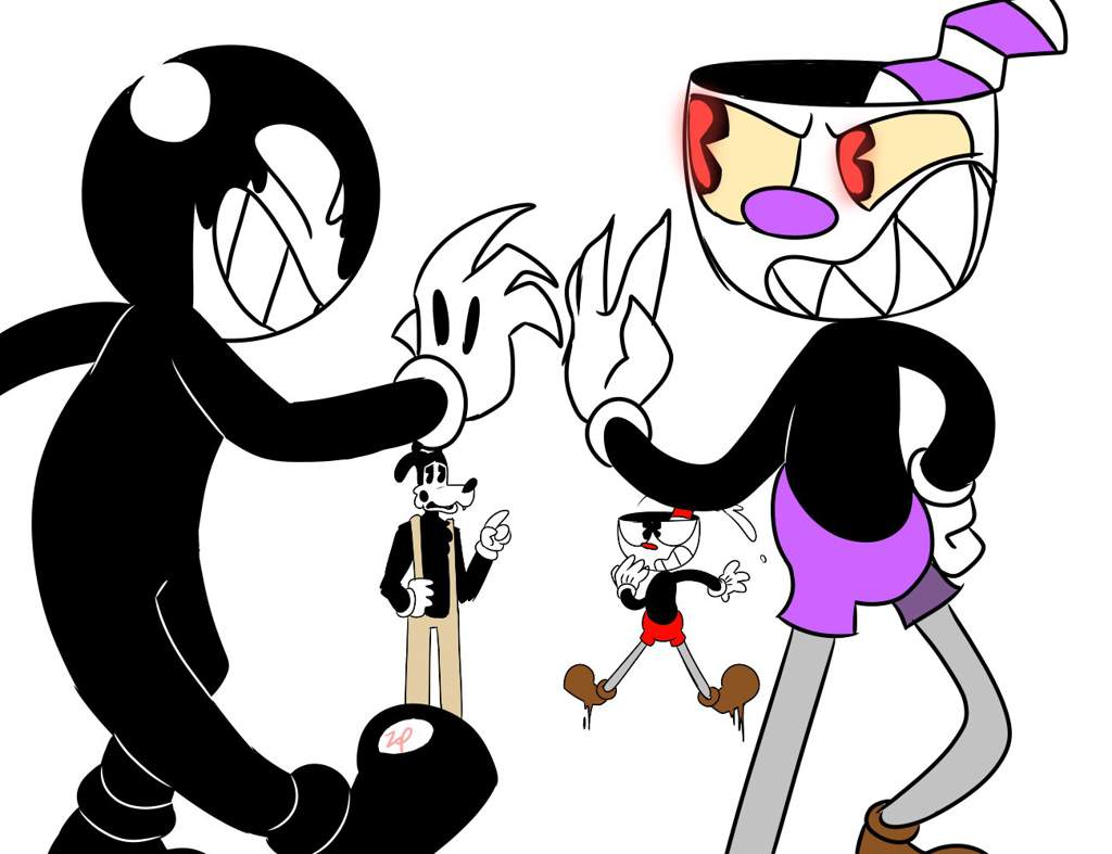 Batim and Cuphead crossover! | Cuphead Official™ Amino