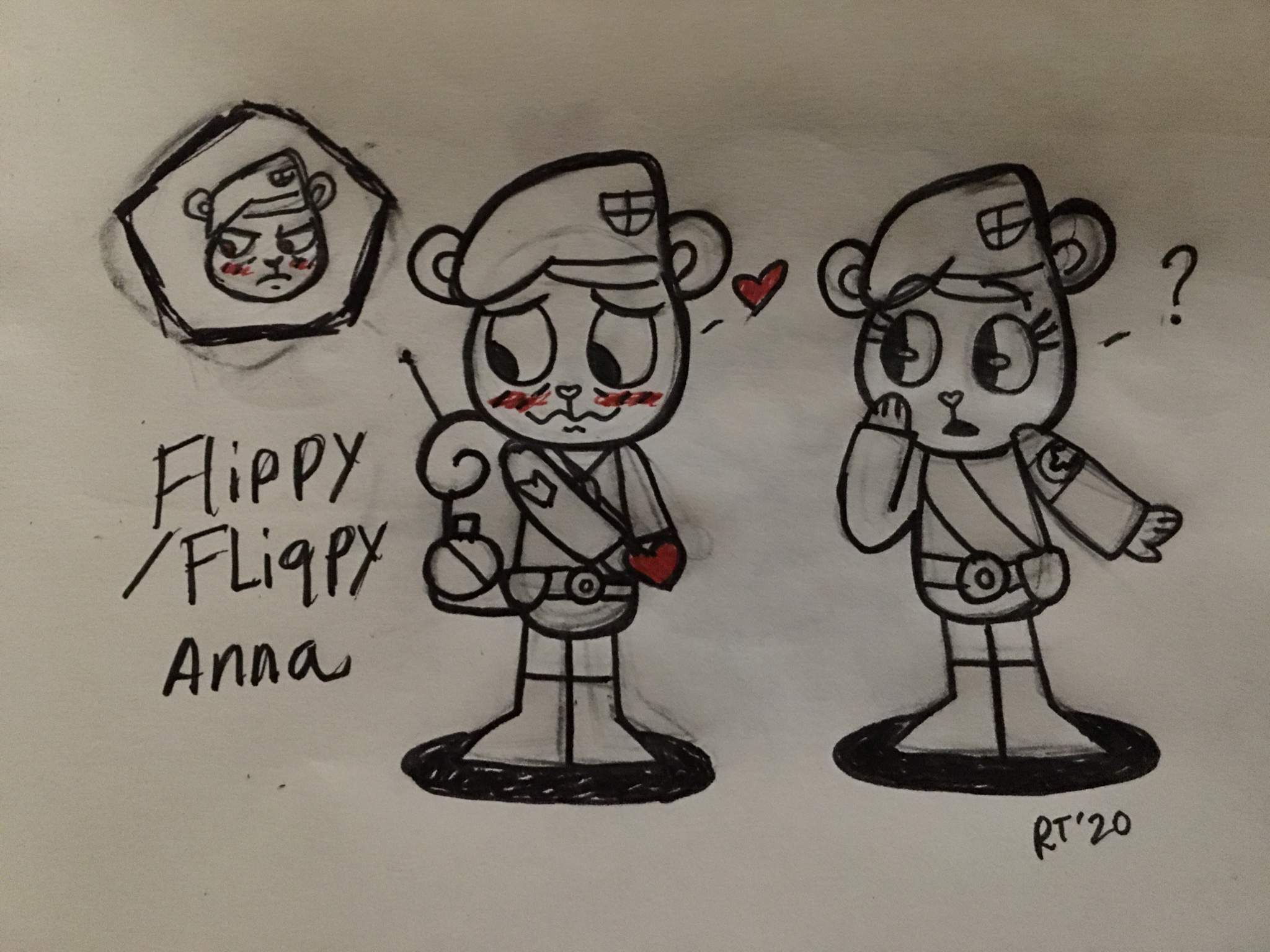 Flippy/FLiqpy and Anna. W.A.R Journal | Happy Tree Friends Amino