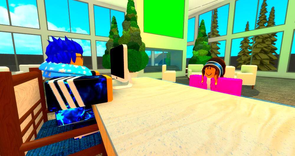 Interview Centre That I Made Roblox Amino - moonlights interview center roblox