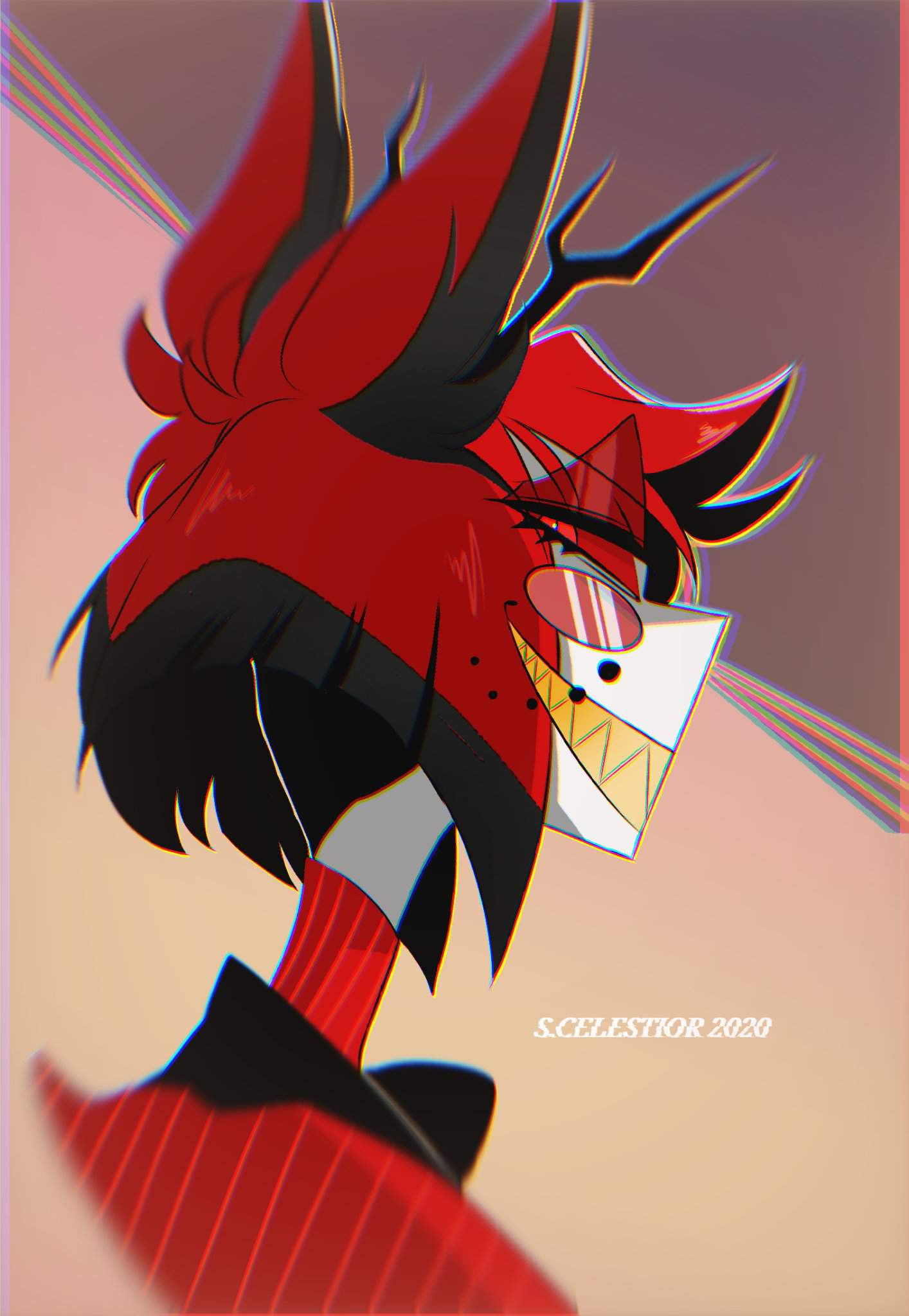 Ibis Doodle (Alastor) | Hazbin Hotel (official) Amino