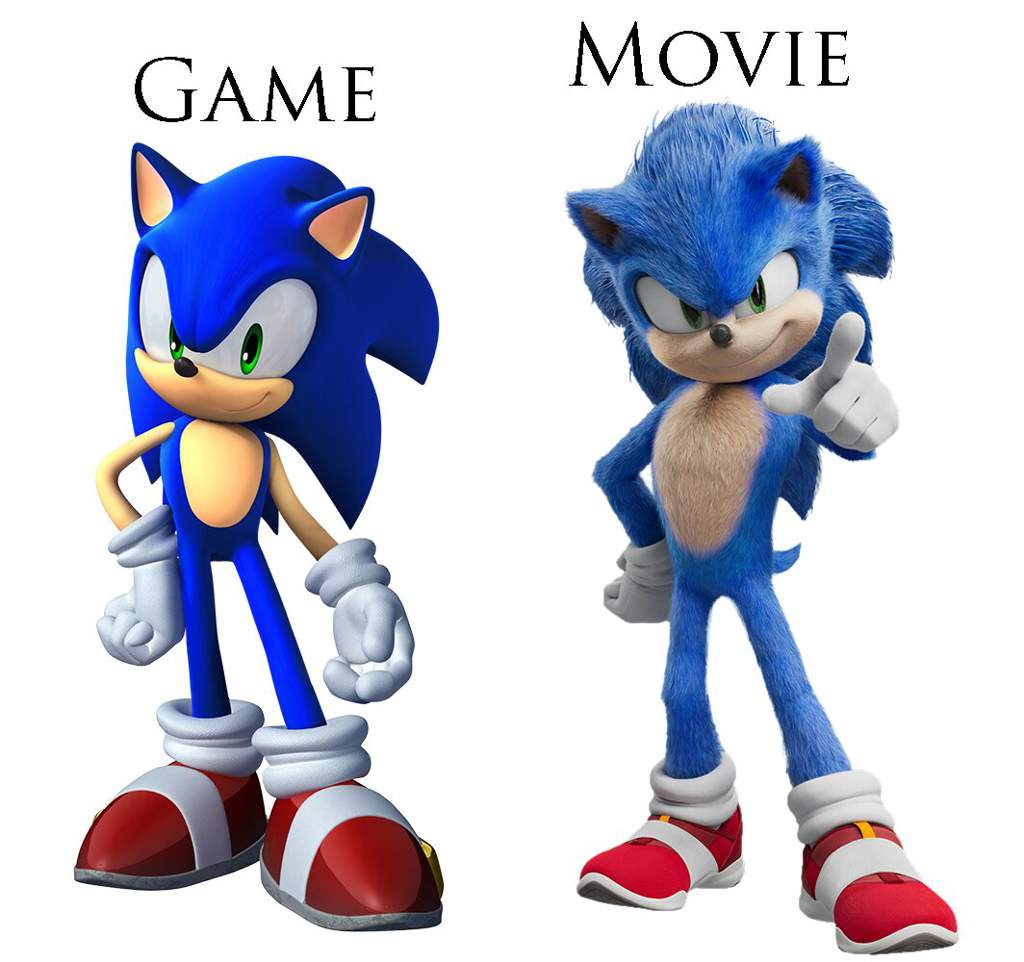 La historia del diseño de Sonic en la película Sonic the Hedgehog