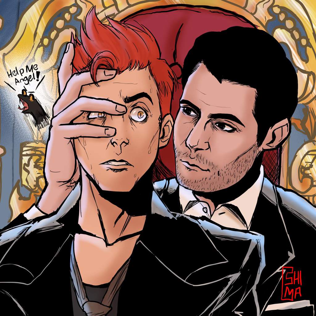 Afraid of the Boss [Good Omens x Lucifer] | LUCIFER Amino