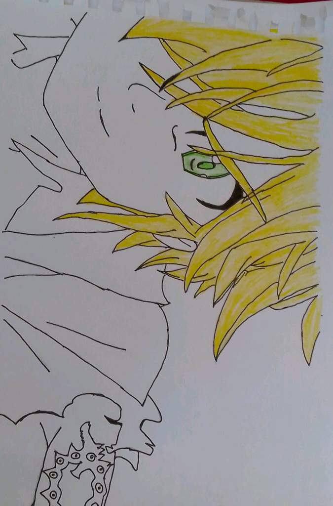 Dibujo De Meliodas🐉 