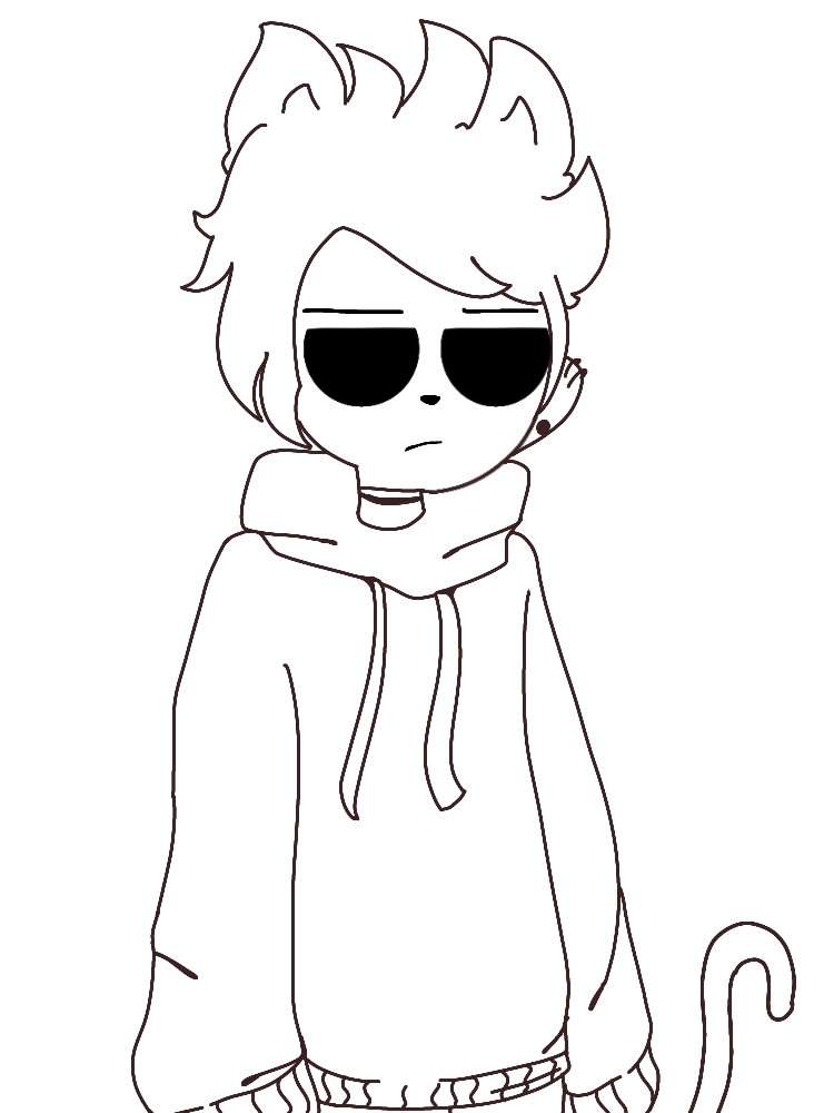 Dibujo de Tom 🐱👊🌟 | 🌎Eddsworld [Español]🌍 Amino