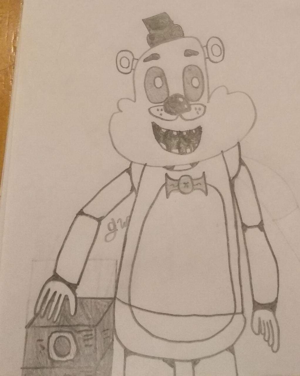 Dibujo feo de Freddy °>° | FNaF Amino [ Español ] Amino