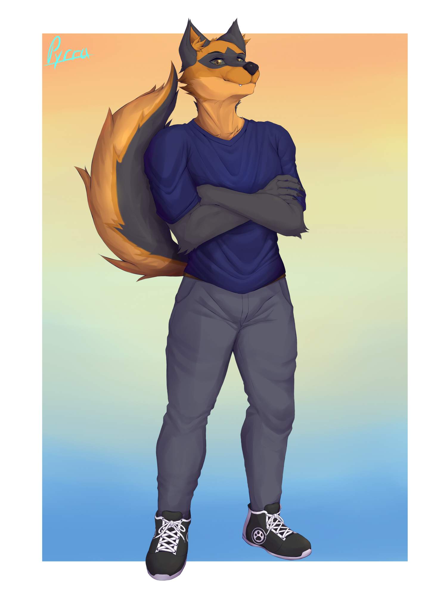 [Commission] Alex the shep | Furry Amino