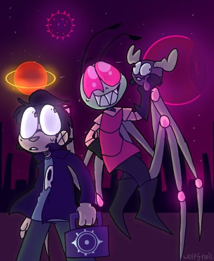 dib and gaz as werewolves | Invader Zim Amino