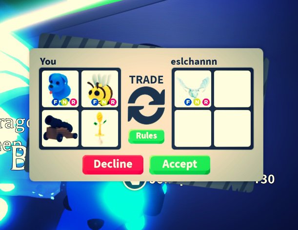 I Traded My Neon Blue Dog Roblox Amino - neon blue roblox logo