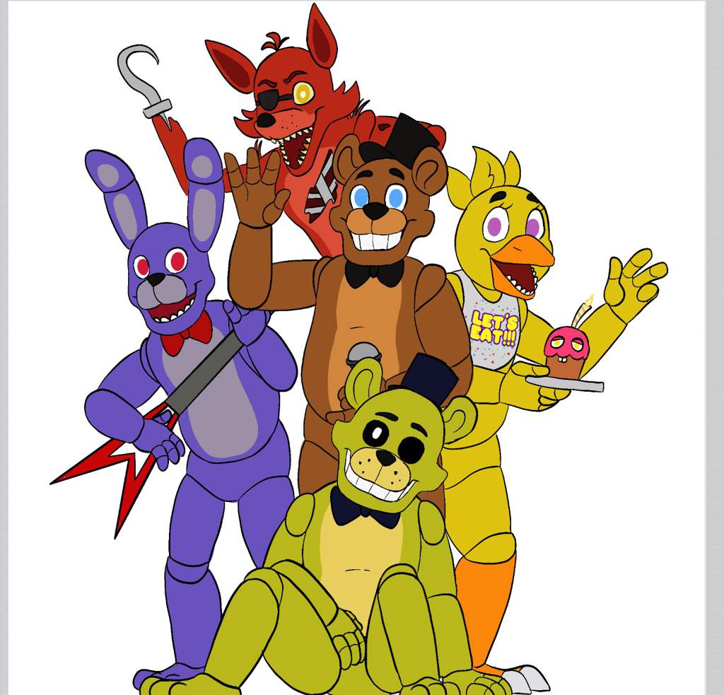 Fnaf 1 crew! | Five Nights At Freddy's Amino