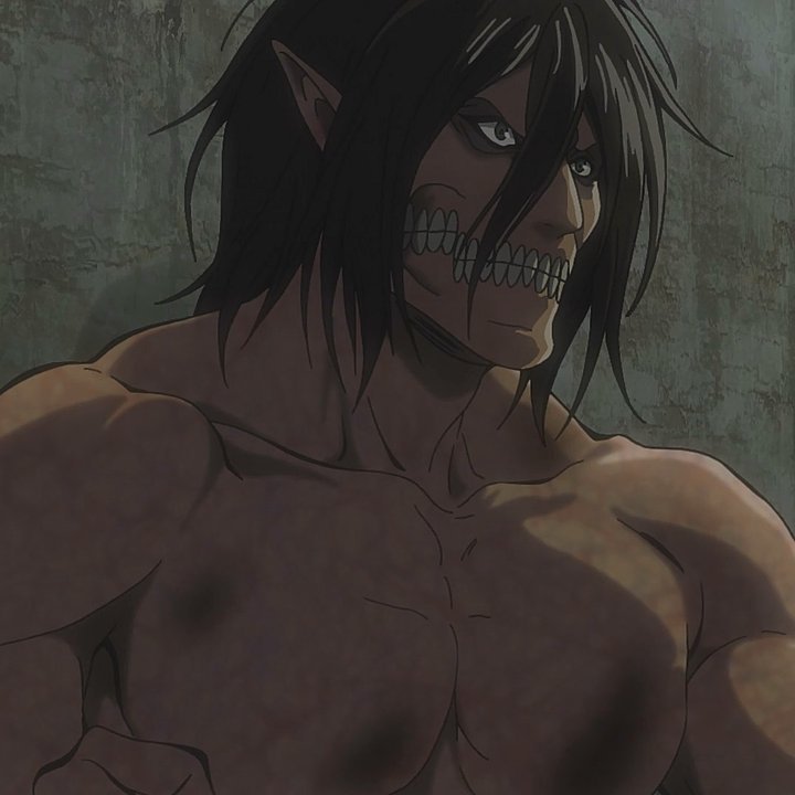 eren yeager half titan